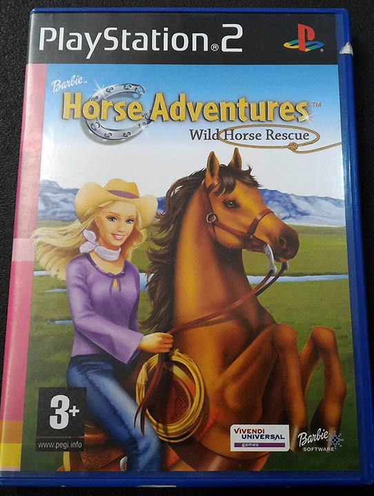 Barbie Horse Adventures: Wild Horse Rescue PS2 (Seminovo) - Play n
